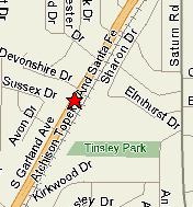 directions to GARLAND FLOWER SHOP