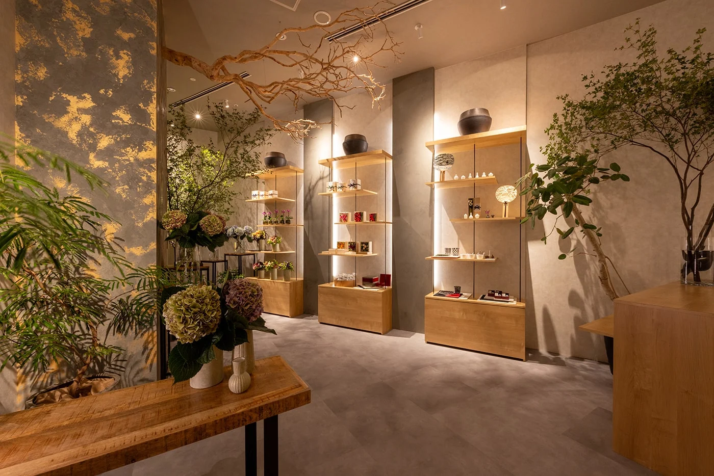 Garland Flower Shop storefront for fresh arrangement orders